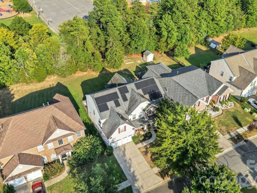 13439 Porter Creek Road, Charlotte, NC 28262.  MLS# CAR4418990, YatesRealty ID 51267. Front Ariel