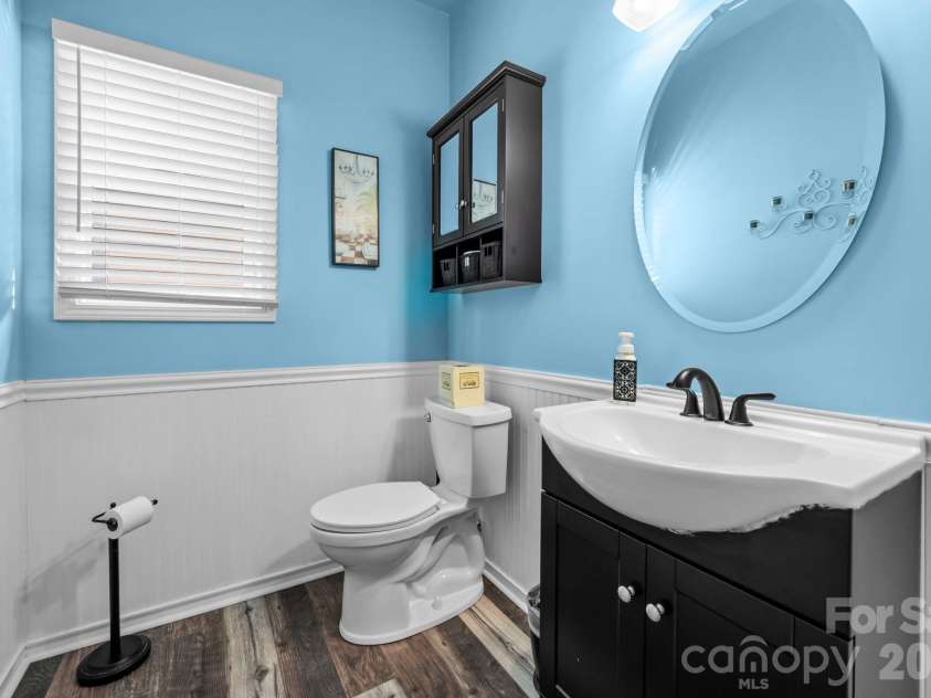 13439 Porter Creek Road, Charlotte, NC 28262.  MLS# CAR4418990, YatesRealty ID 51267. Lower Floor Half Bath