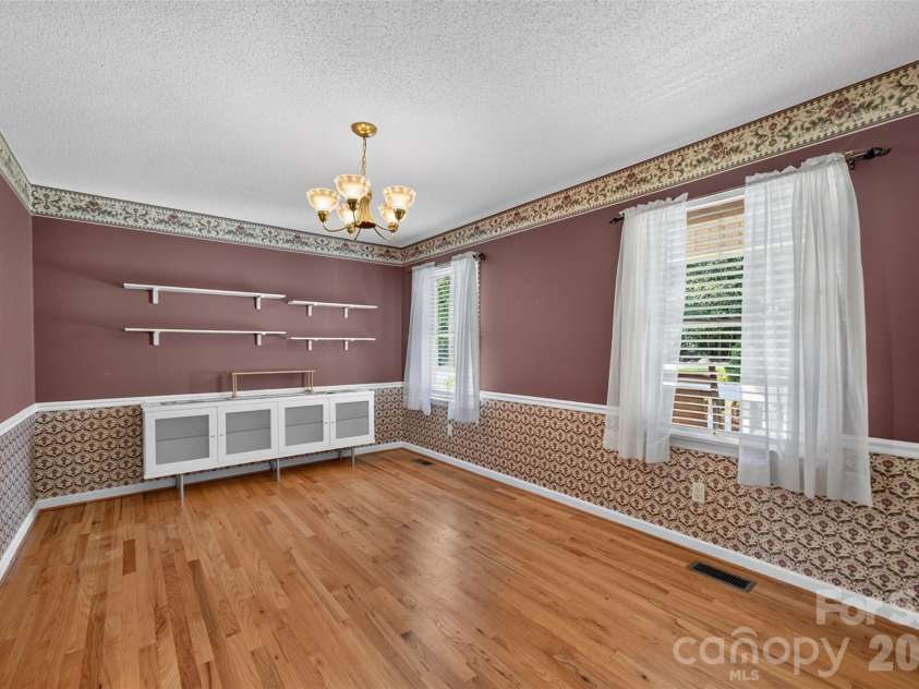 3105 Hunters Ridge Court, Morganton, NC 28655.  MLS# CAR4422506, YatesRealty ID 51274. Spacious dining room.