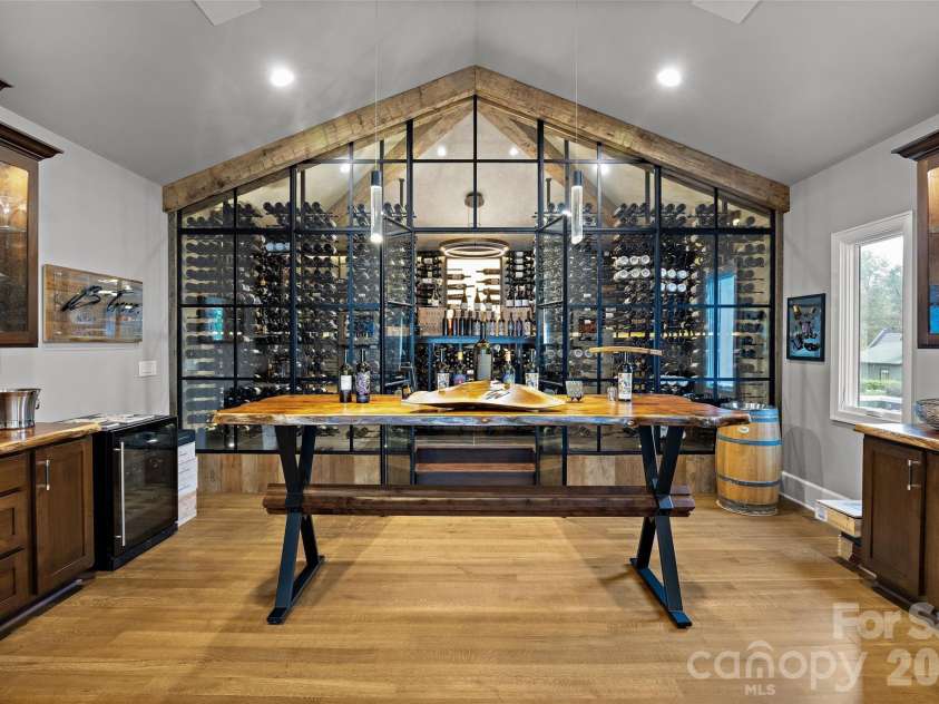 316 Mammoth Oaks Drive, Charlotte, NC 28270.  MLS# CAR4416079, YatesRealty ID 51280. Wine Cellar
