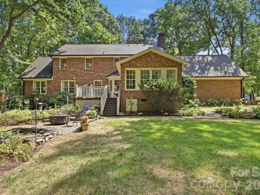 5138 Panhandle Circle, Matthews, NC 28104.  MLS# CAR4407389, YatesRealty ID 51282. Rear Exterior5138 Panhandle CirWeddington, NC 28104