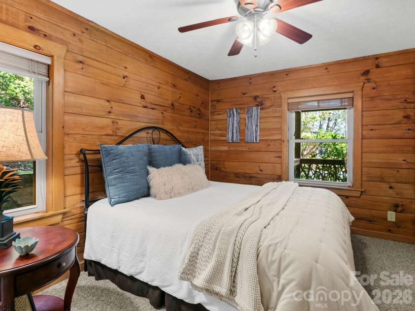 72 Cottontail Trail, Maggie Valley, NC 28751.  MLS# CAR4424527, YatesRealty ID 51292. Primary bedroom.