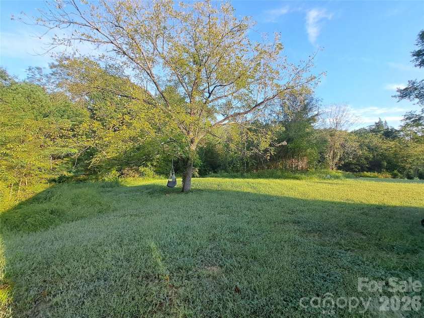 425 Hilbert Road, Rockwell, NC 28138.  MLS# CAR4424321, YatesRealty ID 51301. Back yard