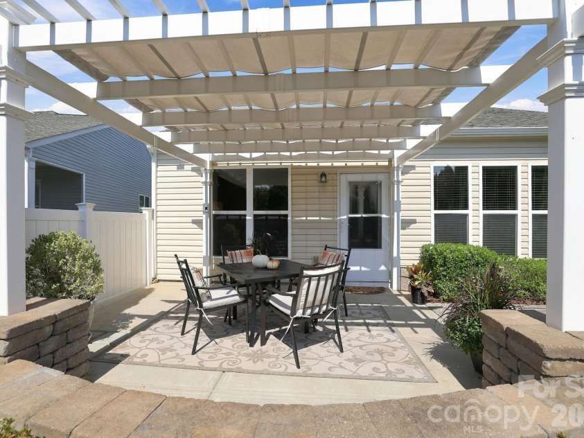23137 Whimbrel Circle, Indian Land, SC 29707.  MLS# CAR4425405, YatesRealty ID 51310. Pergola