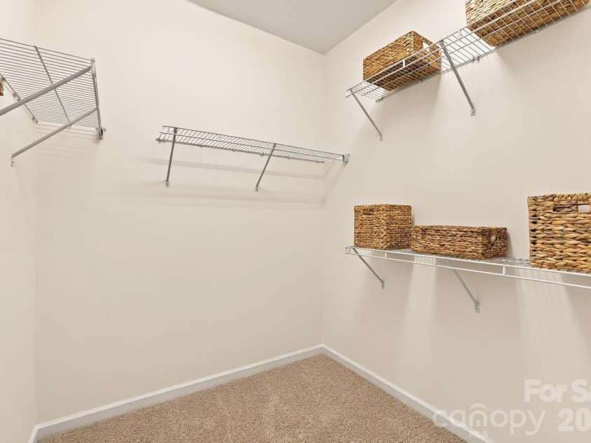 23137 Whimbrel Circle, Indian Land, SC 29707.  MLS# CAR4425405, YatesRealty ID 51310. Walk in closet