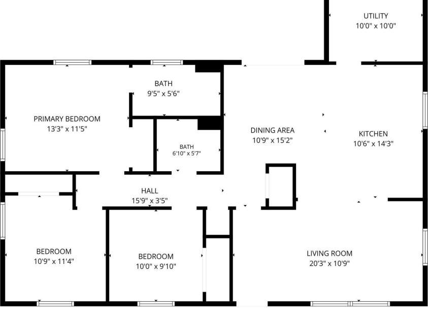 1240 Glenarden Drive, Rock Hill, SC 29730.  MLS# CAR4407044, YatesRealty ID 51323. 