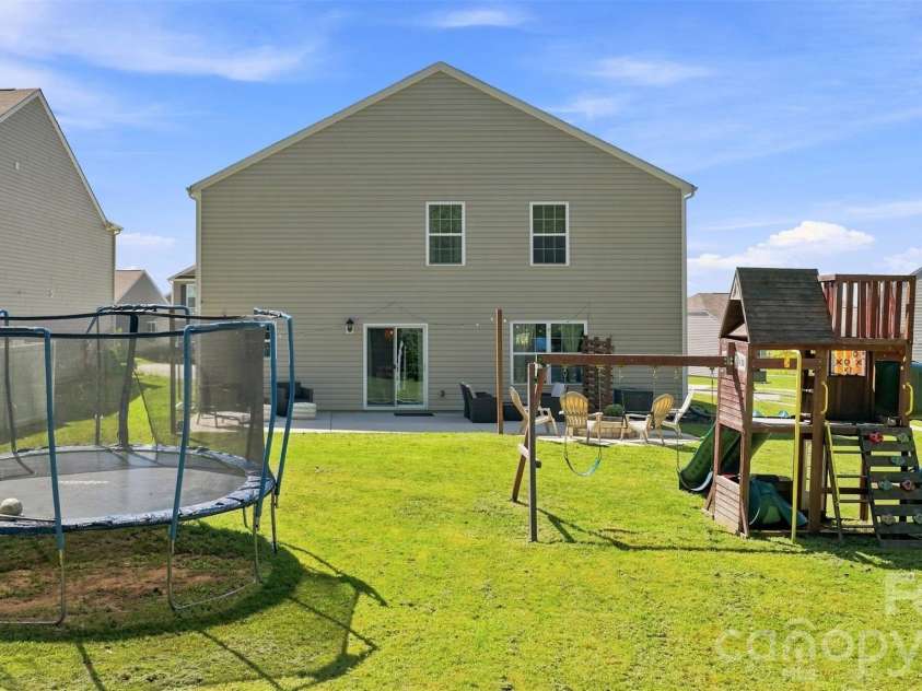 3103 Winesap Drive, Dallas, NC 28034.  MLS# CAR4425625, YatesRealty ID 51332. Rear View of Home