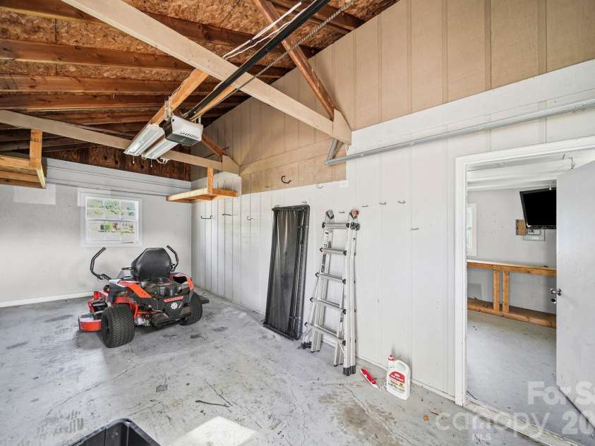 4410 Coddle Creek Drive, Concord, NC 28027.  MLS# CAR4422400, YatesRealty ID 51340. Inside detached garage