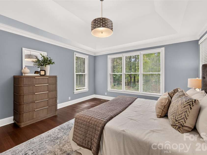 8004 Maremont Court, Charlotte, NC 28270.  MLS# CAR4420252, YatesRealty ID 51371. Windows overlooking the backyard