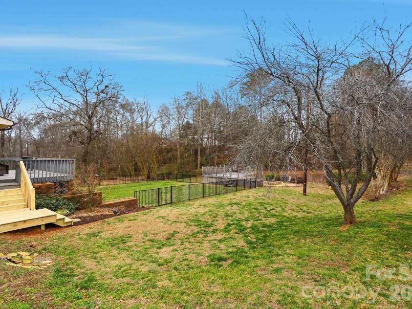 3228 Springfield Drive, Lincolnton, NC 28092.  MLS# CAR4338120, YatesRealty ID 5139. Backyard View