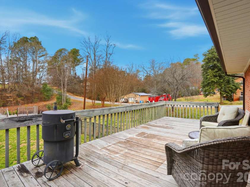 3228 Springfield Drive, Lincolnton, NC 28092.  MLS# CAR4338120, YatesRealty ID 5139. Deck View