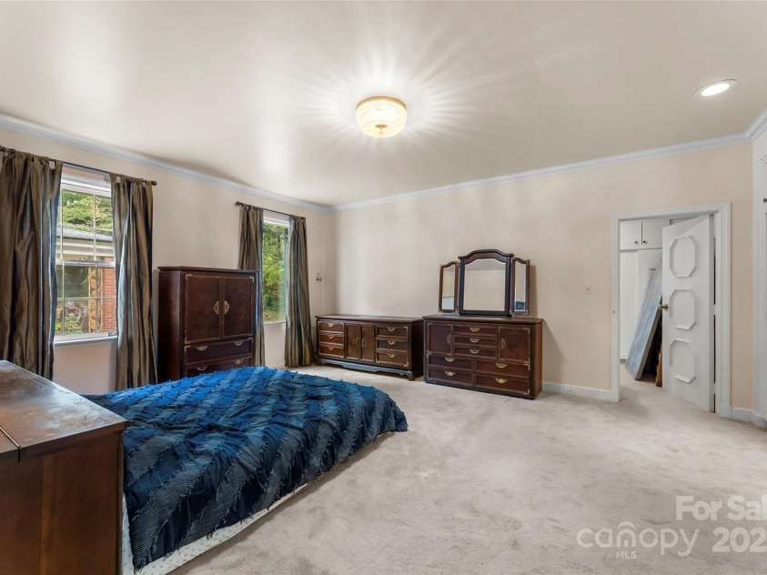 301 Louise Avenue, Valdese, NC 28690.  MLS# CAR4307107, YatesRealty ID 514. Main level master bedroom