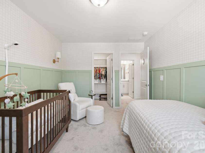 3018 Cunningham Farm Drive, Indian Trail, NC 28079.  MLS# CAR4425246, YatesRealty ID 51404. Bedroom 3