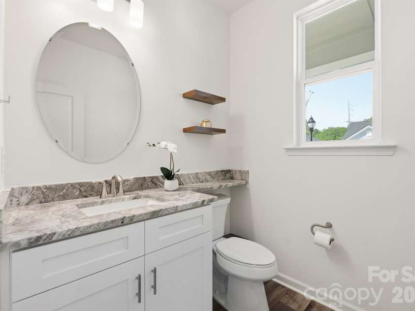 3018 Cunningham Farm Drive, Indian Trail, NC 28079.  MLS# CAR4425246, YatesRealty ID 51404. Downstairs Half Bath