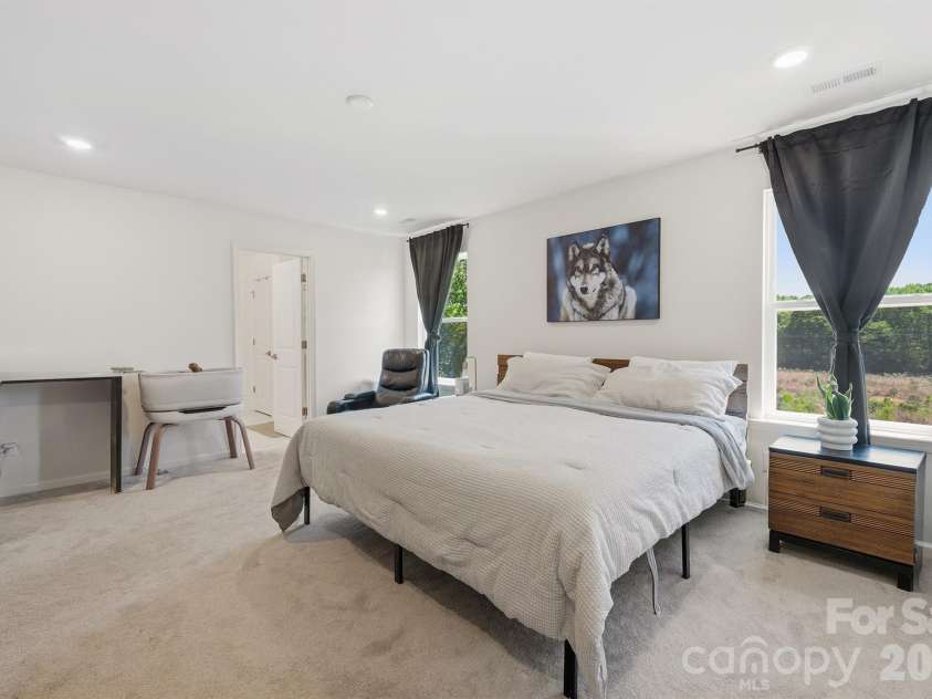 3018 Cunningham Farm Drive, Indian Trail, NC 28079.  MLS# CAR4425246, YatesRealty ID 51404. Primary Bedroom