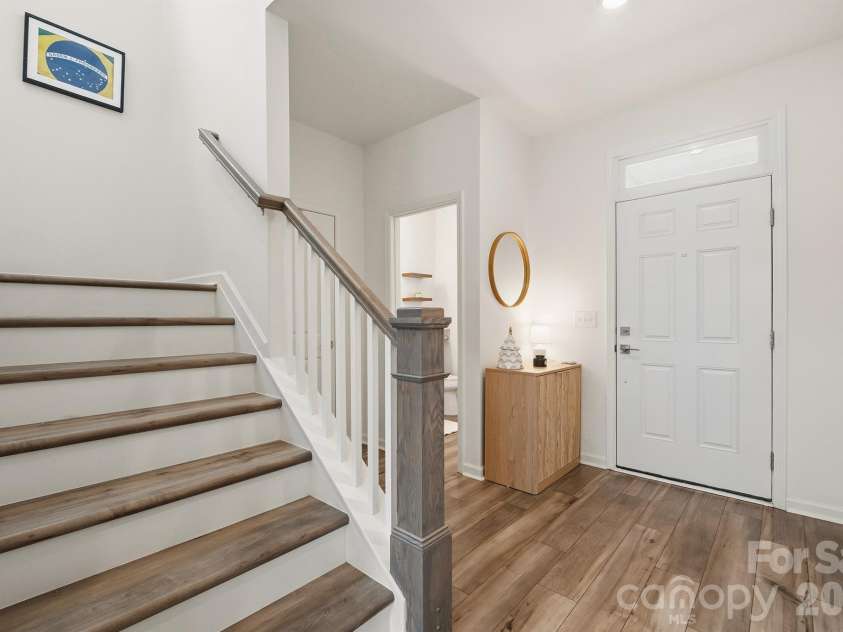 3018 Cunningham Farm Drive, Indian Trail, NC 28079.  MLS# CAR4425246, YatesRealty ID 51404. Stairs/Entry