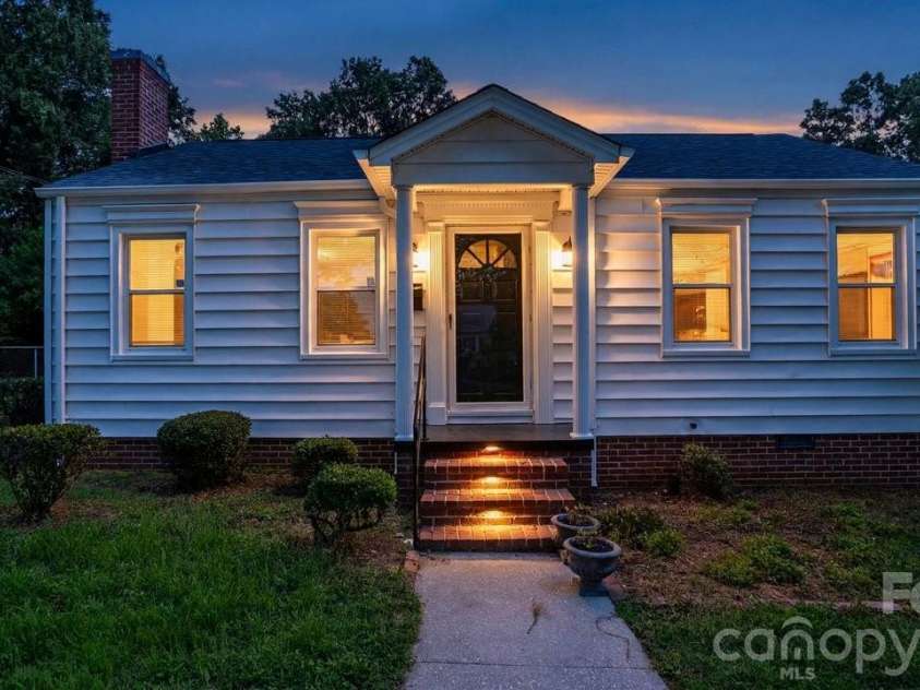513 Arlington Avenue, Albemarle, NC 28001.  MLS# CAR4424465, YatesRealty ID 51429. Virtual Twilight Staged