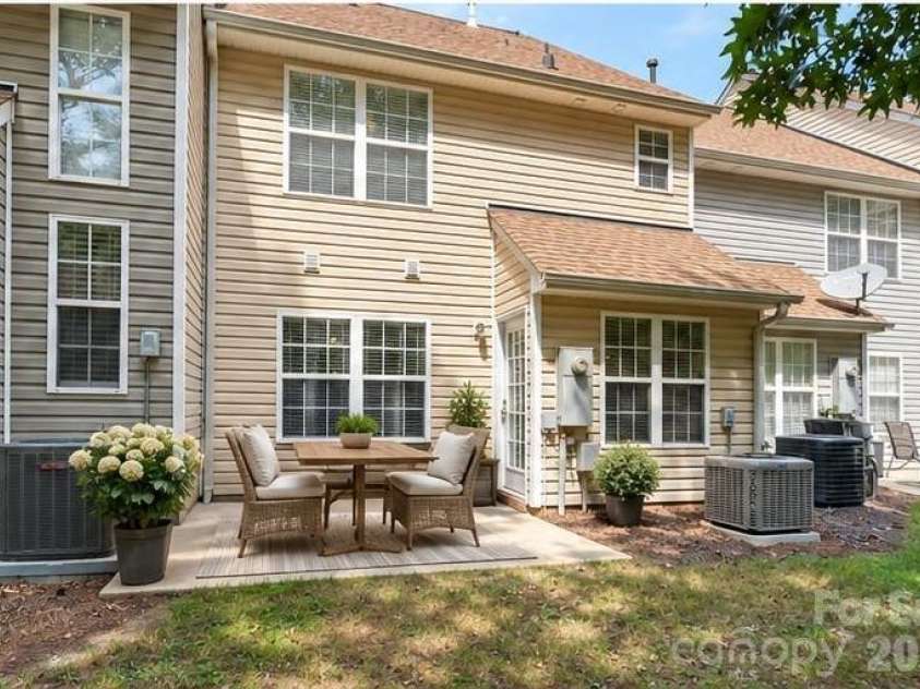 4717 Grier Farm Lane, Charlotte, NC 28270.  MLS# CAR4423441, YatesRealty ID 51445. Patio virtually staged