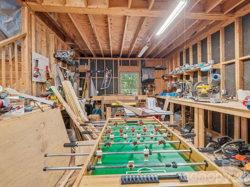 2701 Cedar Trail Lane, Wingate, NC 28174.  MLS# CAR4422344, YatesRealty ID 51449. Workshop/rec room