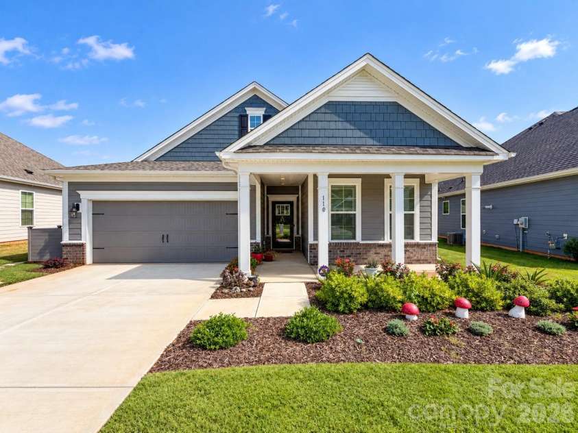 110 Sari Street, Troutman, NC 28166.  MLS# CAR4425973, YatesRealty ID 51464. 