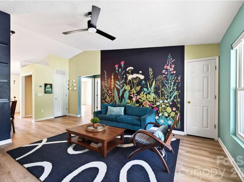 15 Krista Circle, Candler, NC 28715.  MLS# CAR4421478, YatesRealty ID 51466. Whimiscal wall decor