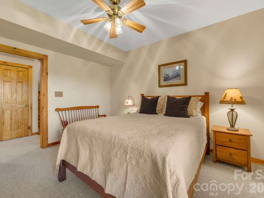 4880 Nightingale Lane, Lenoir, NC 28645.  MLS# CAR4423814, YatesRealty ID 51469. Lower-level bedroom 1