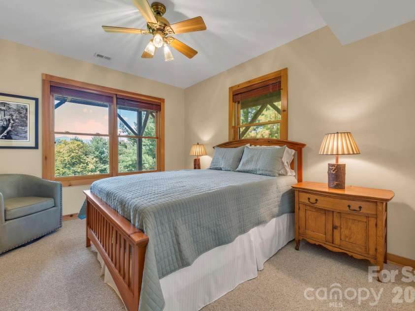 4880 Nightingale Lane, Lenoir, NC 28645.  MLS# CAR4423814, YatesRealty ID 51469. Lower-level bedroom 2