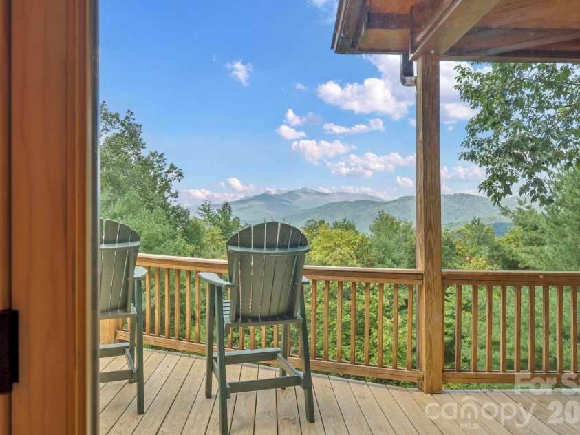 4880 Nightingale Lane, Lenoir, NC 28645.  MLS# CAR4423814, YatesRealty ID 51469. Views from inside the Great Room!
