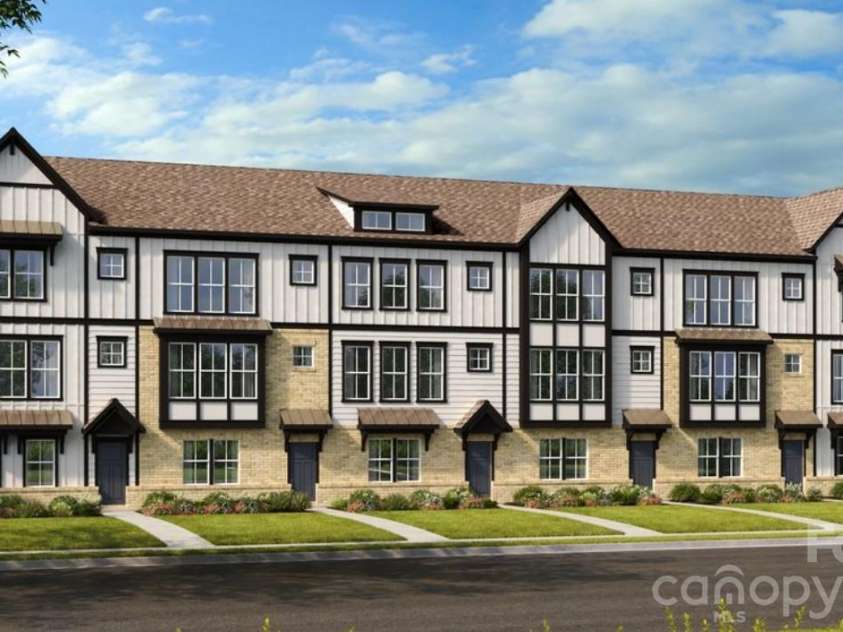 2025 Hawksworth Lane, Charlotte, NC 28262.  MLS# CAR4426032, YatesRealty ID 51471. Breckenridge II Rendering