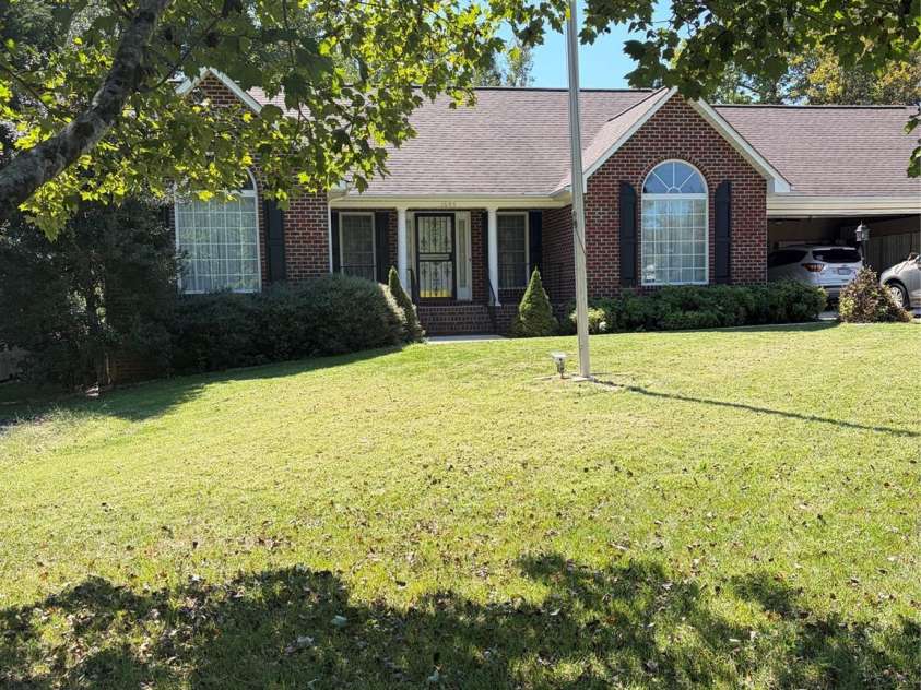 1697 Old Mill Road, Lincolnton, NC 28092.  MLS# CAR4426054, YatesRealty ID 51480. Front of House