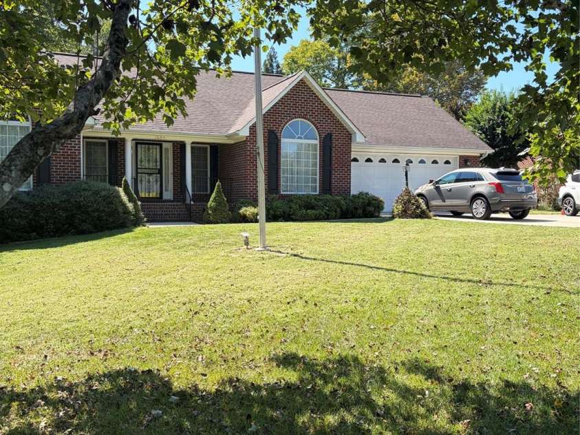 1697 Old Mill Road, Lincolnton, NC 28092.  MLS# CAR4426054, YatesRealty ID 51480. Front of House