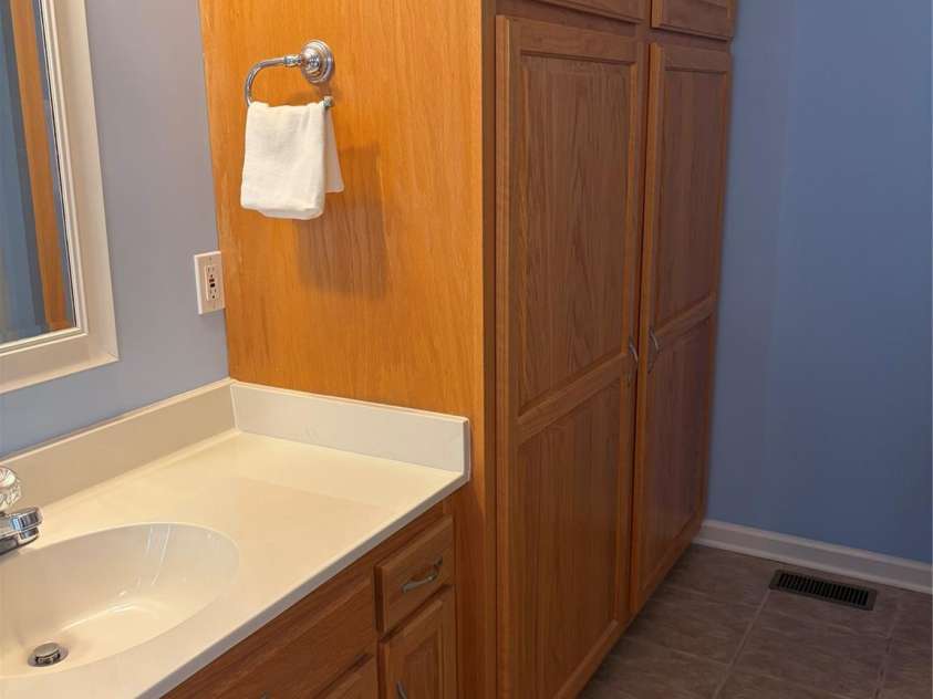 1697 Old Mill Road, Lincolnton, NC 28092.  MLS# CAR4426054, YatesRealty ID 51480. Primary Bathroom