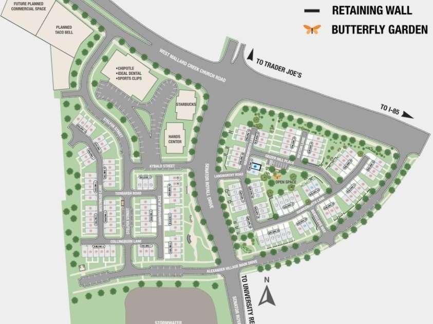 2021 Hawksworth Lane, Charlotte, NC 28262.  MLS# CAR4426060, YatesRealty ID 51483. 2021 Hawksworth Lane Sitemap