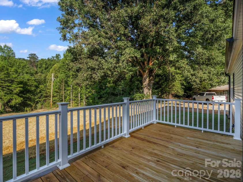 184 Crawford Hollow, Rutherfordton, NC 28139.  MLS# CAR4424597, YatesRealty ID 51486. Front Deck