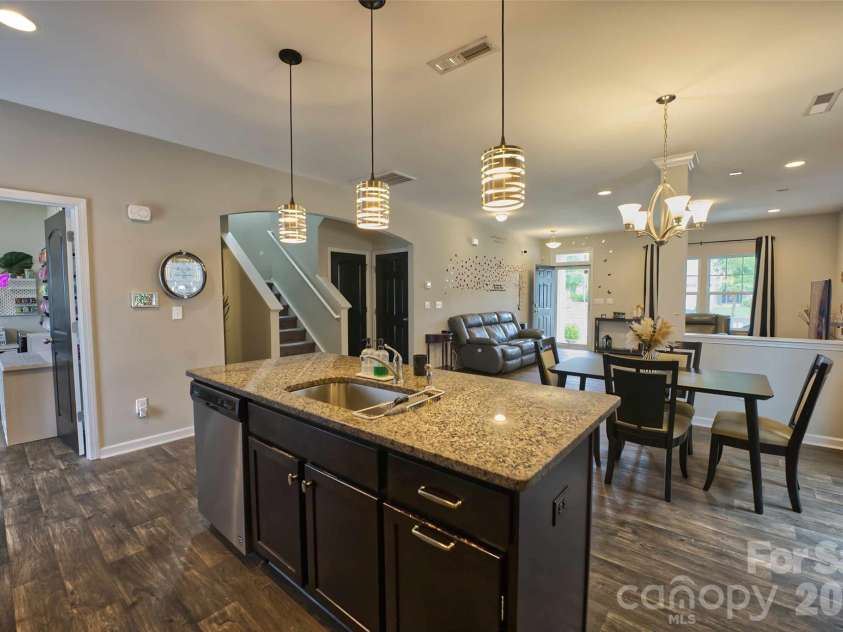 5113 Thomasville Drive, Belmont, NC 28012.  MLS# CAR4426070, YatesRealty ID 51498. Kitchen Island with Dishwasher and storage