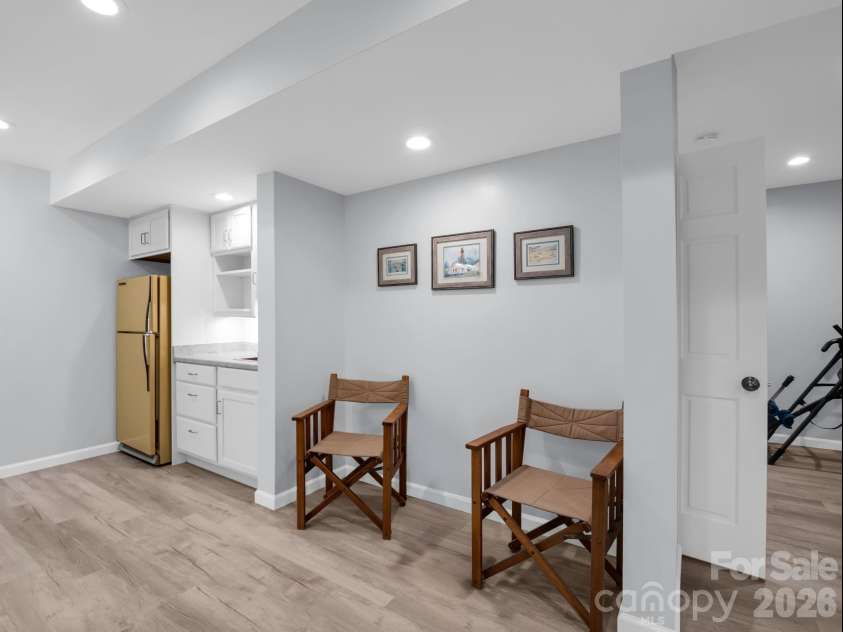 141 Shadow Creek Lane, Columbus, NC 28722.  MLS# CAR4357339, YatesRealty ID 5150. The flex room also has a kitchenette.