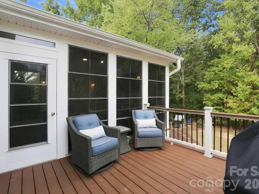 1236 Screech Owl Road, Waxhaw, NC 28173.  MLS# CAR4424430, YatesRealty ID 51502. Back Deck