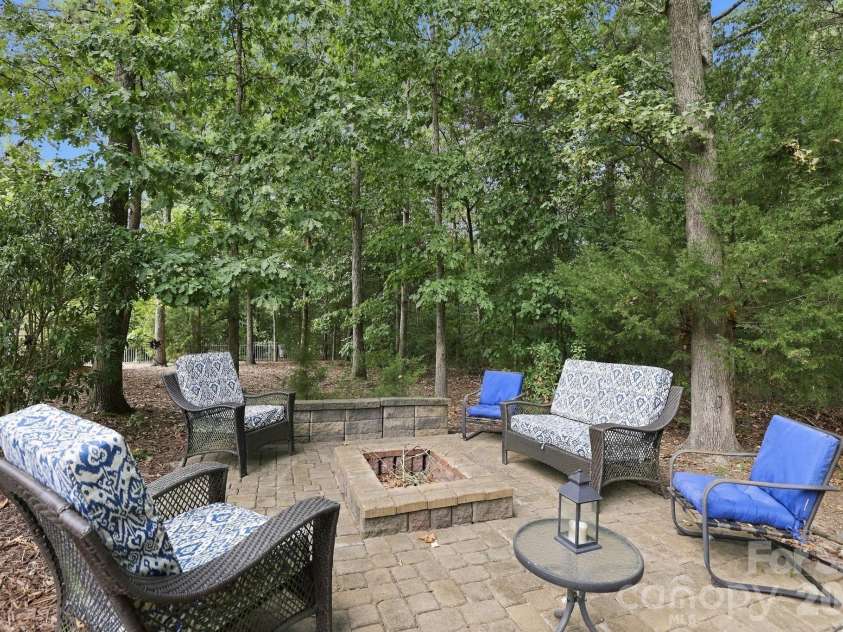 1236 Screech Owl Road, Waxhaw, NC 28173.  MLS# CAR4424430, YatesRealty ID 51502. Fire Pit Area