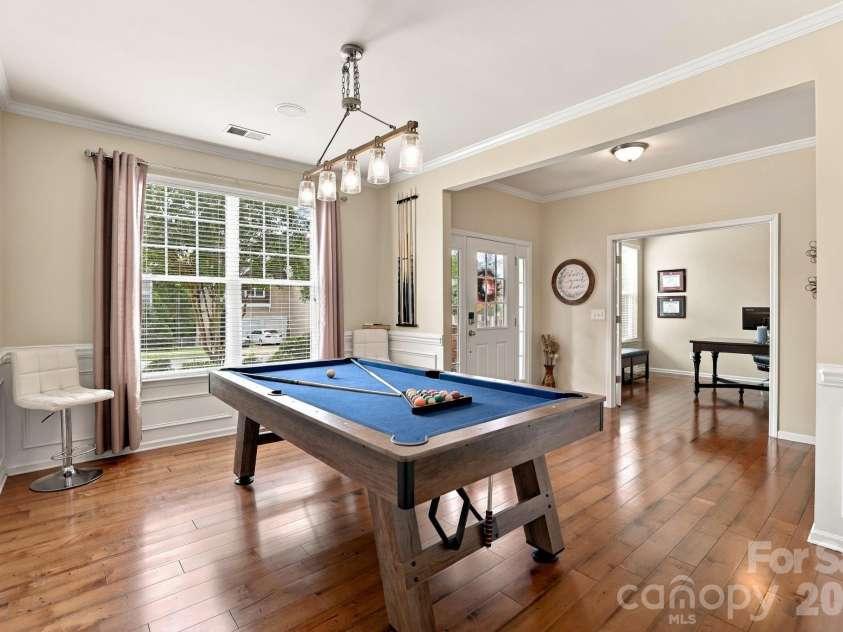 1236 Screech Owl Road, Waxhaw, NC 28173.  MLS# CAR4424430, YatesRealty ID 51502. Flex Space-Formal Living, Billiards, Library