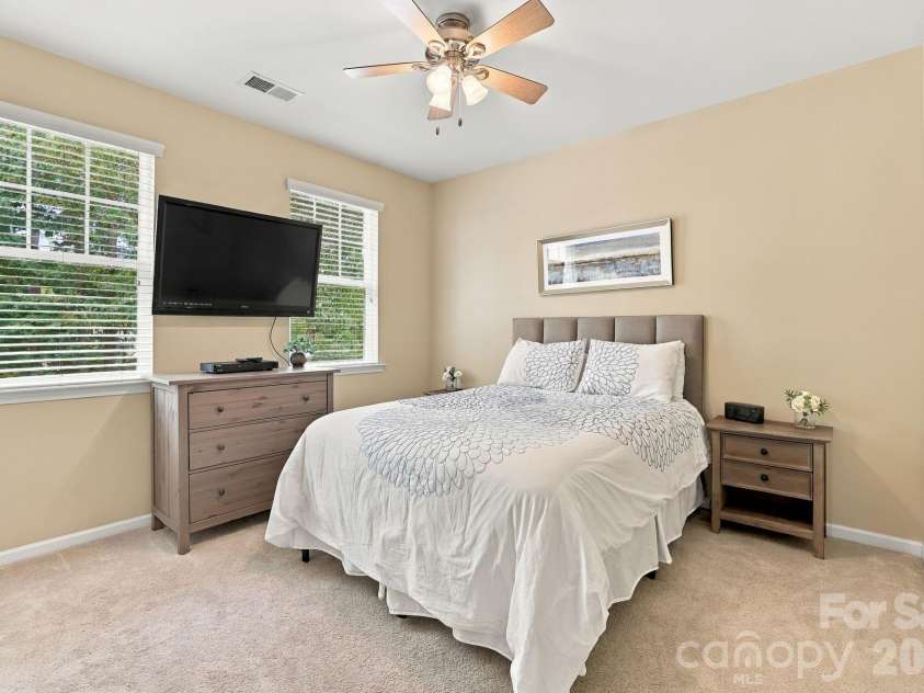 1236 Screech Owl Road, Waxhaw, NC 28173.  MLS# CAR4424430, YatesRealty ID 51502. Main Level Guest Bedroom