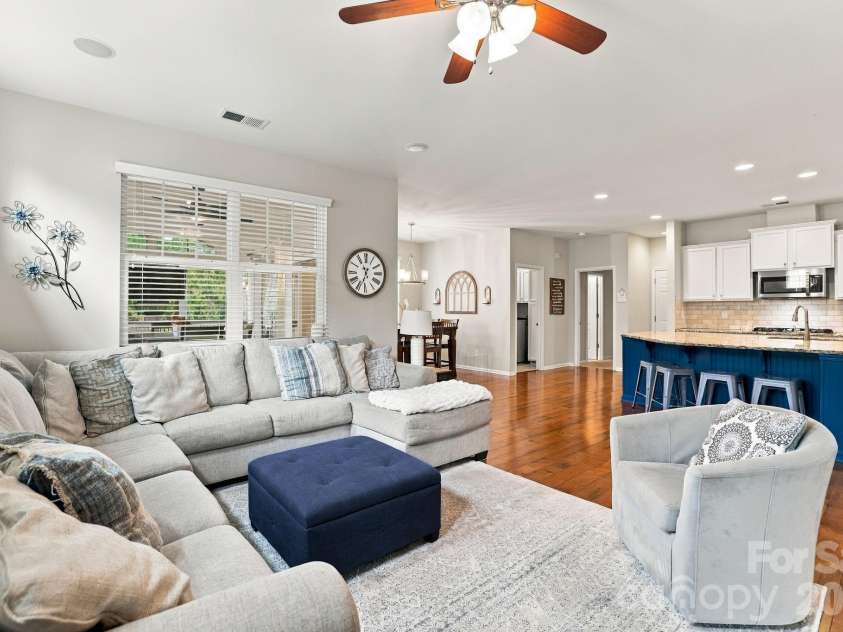 1236 Screech Owl Road, Waxhaw, NC 28173.  MLS# CAR4424430, YatesRealty ID 51502. Open Concept Floor Plan