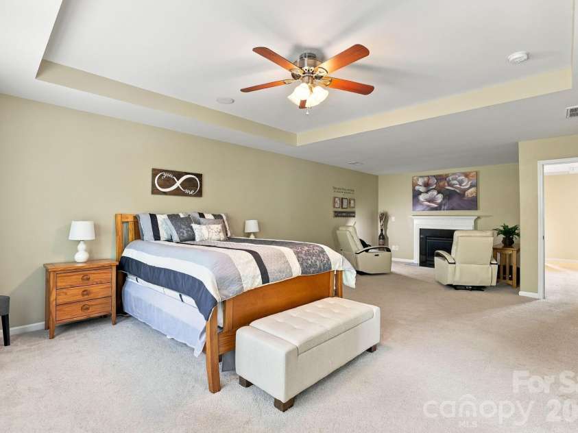 1236 Screech Owl Road, Waxhaw, NC 28173.  MLS# CAR4424430, YatesRealty ID 51502. Sitting Area and Fireplace