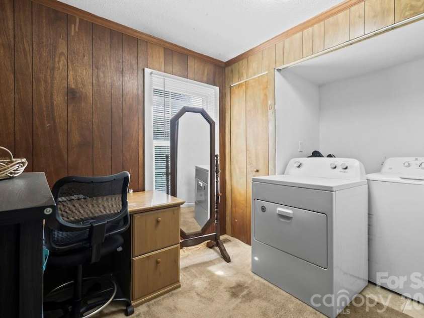 6287 Barclay Lane, Clover, SC 29710.  MLS# CAR4425726, YatesRealty ID 51503. Bedroom 2 with Laundry closet