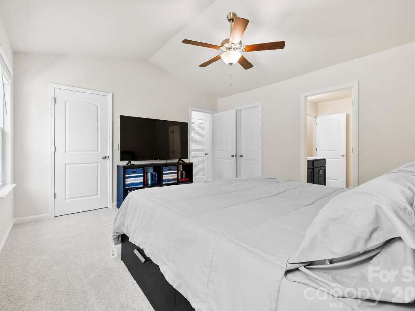 134 Cypress Lane, Linwood, NC 27299.  MLS# CAR4424091, YatesRealty ID 51510. Primary suite with 2 walk in closets!