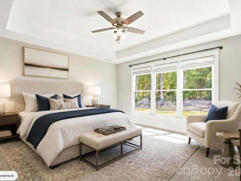 5115 Waxhaw Highway, Monroe, NC 28112.  MLS# CAR4424543, YatesRealty ID 51514. Primary Bedroom - Virtually Staged