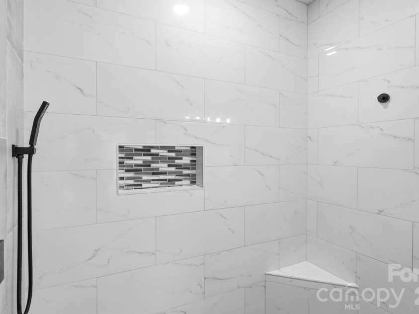 5115 Waxhaw Highway, Monroe, NC 28112.  MLS# CAR4424543, YatesRealty ID 51514. Stunning Primary Bathroom