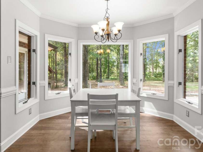 1517 Helms Short Cut Road, Monroe, NC 28112.  MLS# CAR4424290, YatesRealty ID 51519. Breakfast area