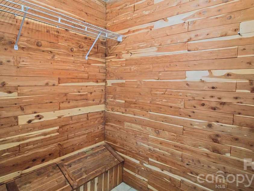 1517 Helms Short Cut Road, Monroe, NC 28112.  MLS# CAR4424290, YatesRealty ID 51519. Cedar closet in master bedroom