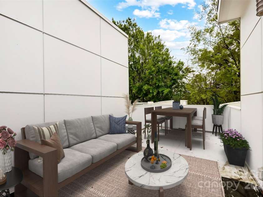 2094 Euclid Avenue, Charlotte, NC 28203.  MLS# CAR4243707, YatesRealty ID 5152. Virtually staged