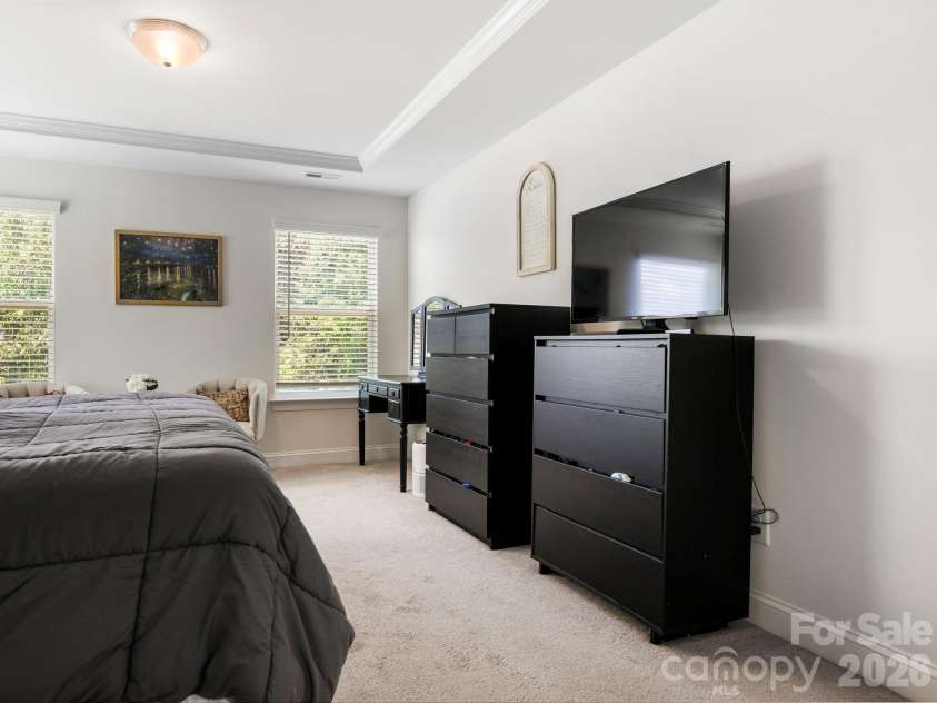 6008 Hampstead Pond Lane, Charlotte, NC 28105.  MLS# CAR4419795, YatesRealty ID 51529. Owner's Bedroom